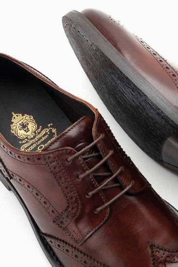 Base cheap brogue shoes