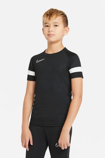 Nike Black/White Dri-FIT Academy T-Shirt