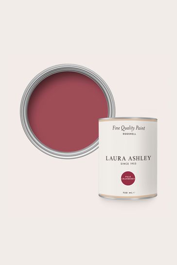 Laura Ashley Pale Cranberry Red Eggshell 750ml Paint
