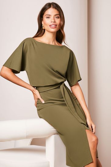 Lipsy khaki discount dress