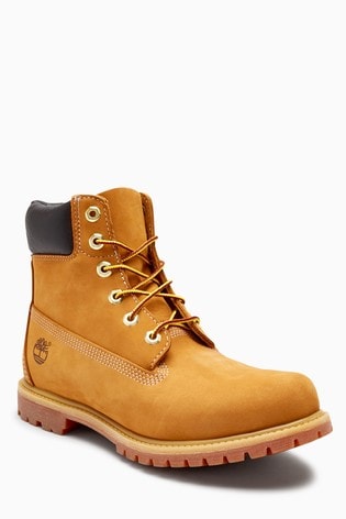 Tan 6 Inch Premium Boots from Next Taiwan