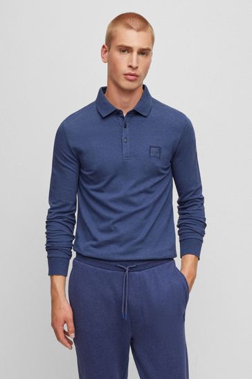 BOSS Dark Navy Blue Passerby Polo Shirt