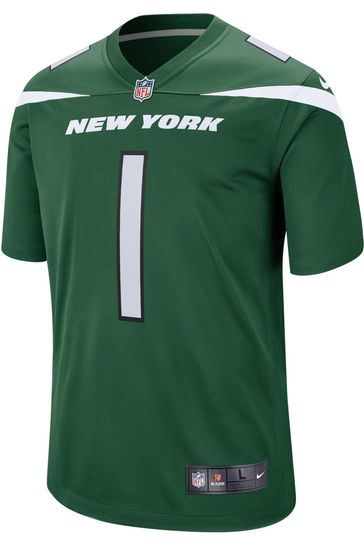 Buy Nike Green NFL New York Jets Home Game Jersey Ahmad