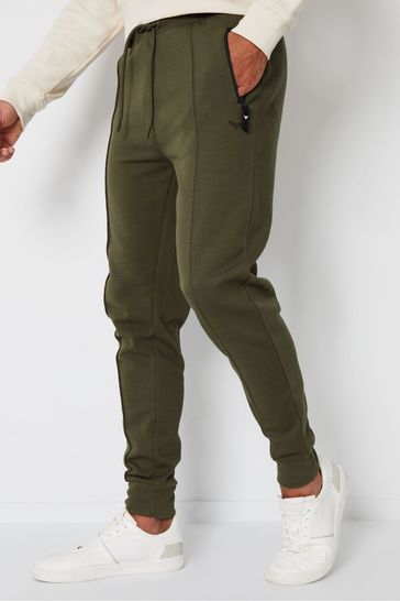 Threadbare Green Cuffed Joggers