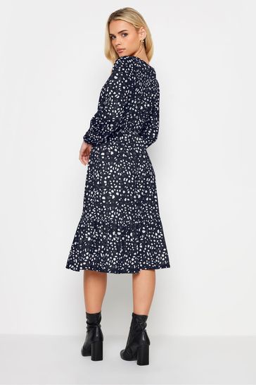 Buy PixieGirl Petite V Neck Tiered Midi Dress Next