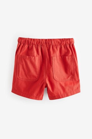 Red pull on shorts 2025