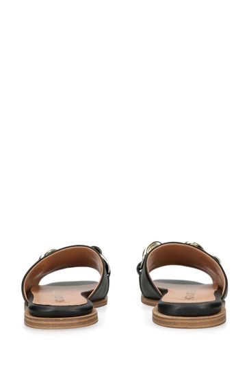 Buy Kurt Geiger London Raven Black Sandals from Next Israel
