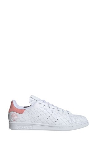 Buy adidas Originals White/Pink Stan 