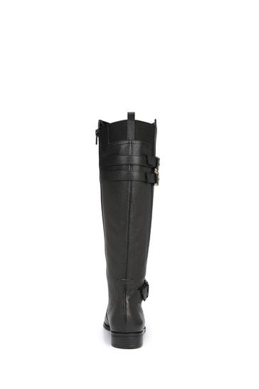 Naturalizer black riding boots top