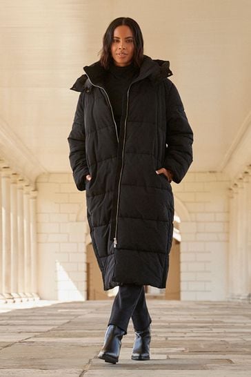 Buy Black Padded Coat from Next Germany