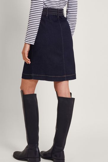 Monsoon best sale denim skirt