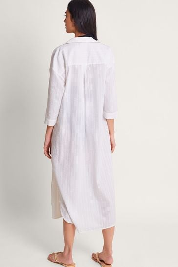 Long white kaftan shop