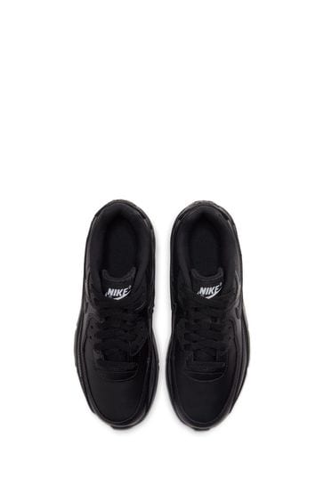 Nike youth air clearance max 90 leather trainers
