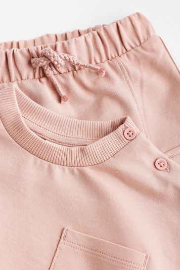 Pink Cargo Baby Cosy Sweater And Leggings 2 Piece Set