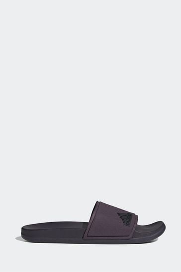 adidas Purple Sportswear Adilette Comfort Slides