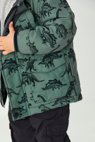 Next boys dinosaur new arrivals coat