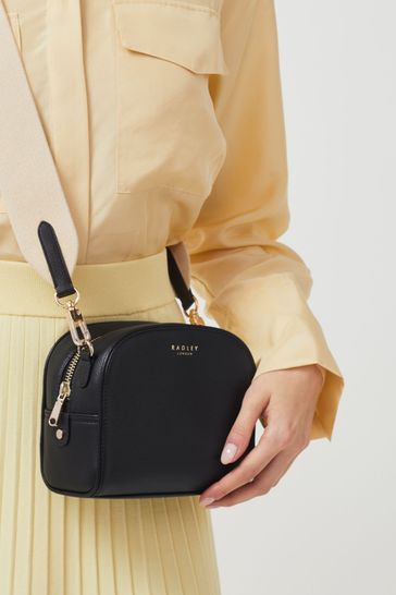 Buy Radley London Small Arden Crescent Zip Around Cross Body Black Bag from the Next UK online shop