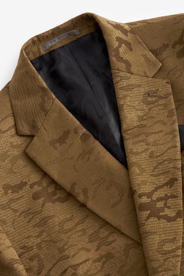 Mens printed tuxedo jacket discount