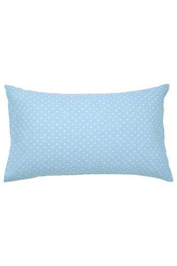 Helena Springfield Blue Brushed Cotton Polka Dot Set