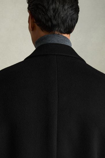 Reiss gable wool epsom coat camel top