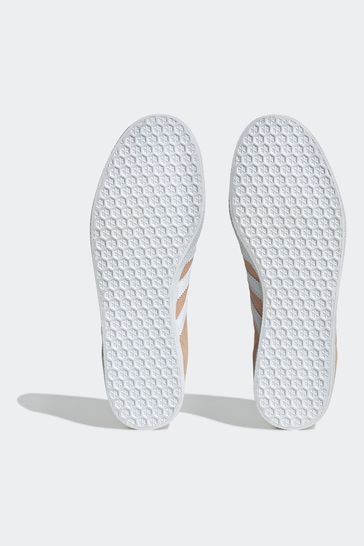 Adidas originals gazelle trainers in blush new arrivals