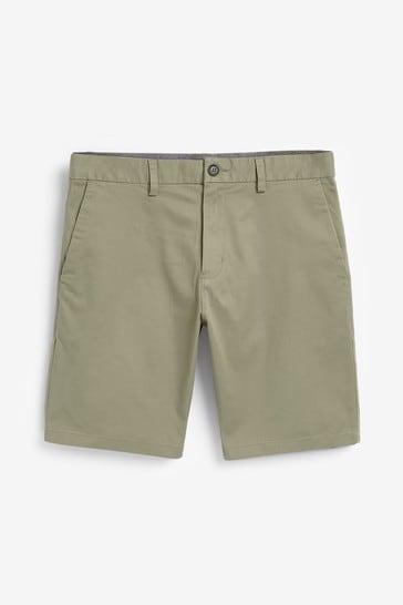 Slim fit stretch chino shorts Clearance