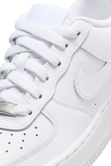 Nike air force 1 4.5 youth white outlet