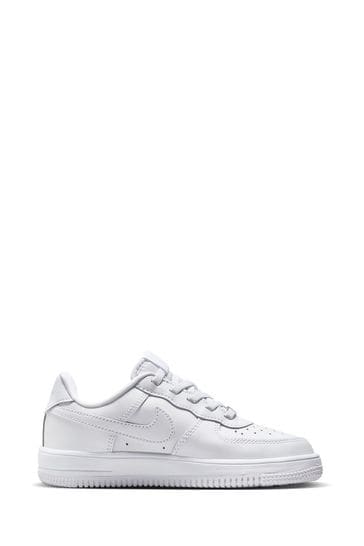 Buy Nike White Junior Air Force 1 Low EasyOn Trainers from Next Netherlands