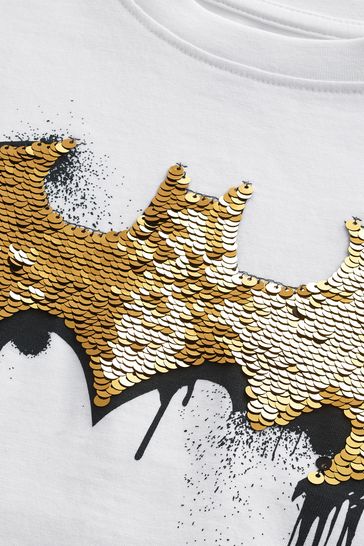 Sequin batman t shirt on sale