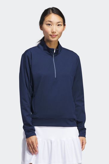 Buy adidas Golf Navy Ultimate365 Half Zip Layering Top from Next Bahrain