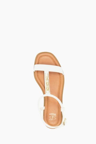 Dune t bar sandals new arrivals
