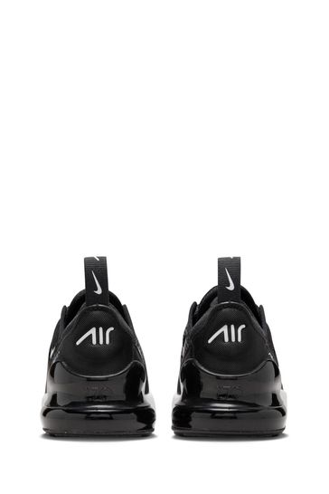 Buy Nike White Black Air Max 270 Junior Trainers from Next Cyprus