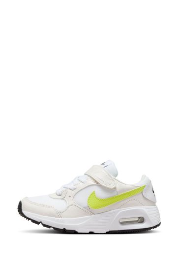 Buy Nike Yellow White Junior Air Max SC Trainers from Next Denmark
