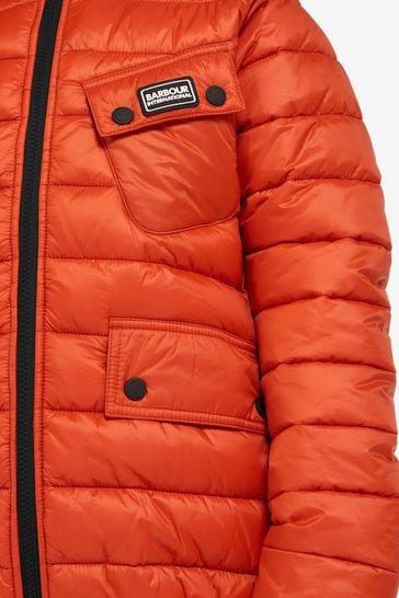 Barbour casual jacket shop kids Orange