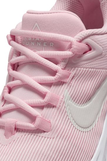 Buy Nike Pale Pink Youth Star Runner 4 Trainers from Next Denmark