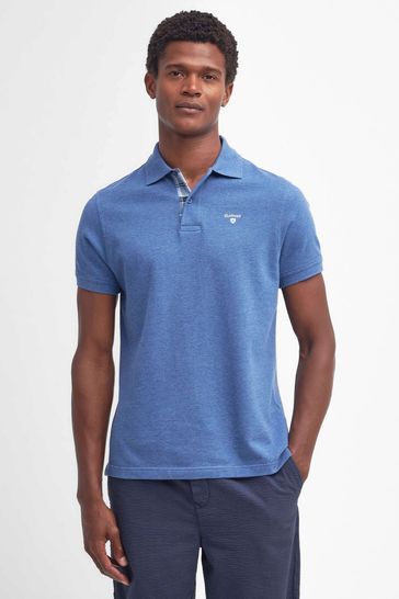 Barbour clearance polo Blue