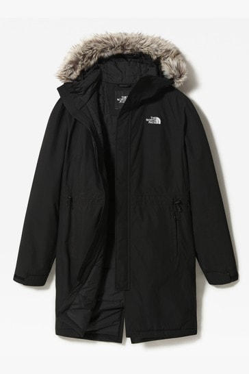North face parka zaneck top
