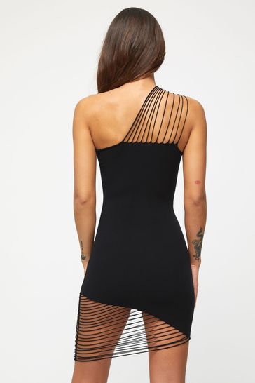 Black mini hot sale bodycon