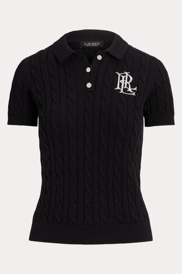 Black polo on sale ralph lauren shirt