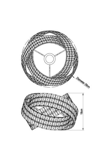 Next venetian 3 light pendant sales