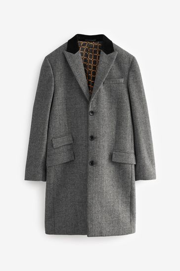 Grey epsom coat shop