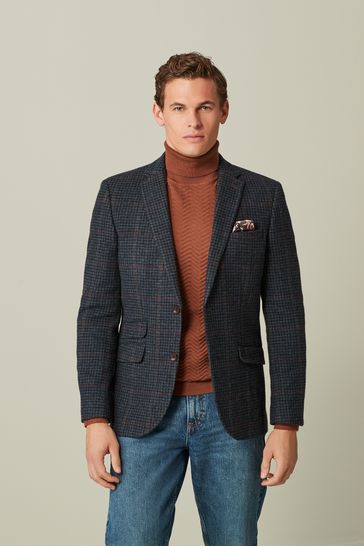 Next checked blazer shop