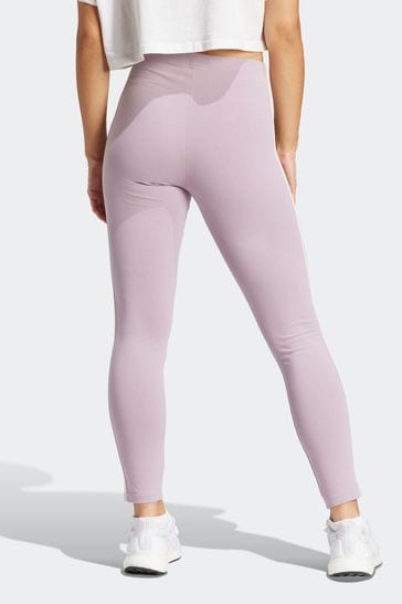 Buy adidas Pink Sportswear Essentials 3 Stripes High Waisted Single Jersey  Leggings from Next Luxembourg