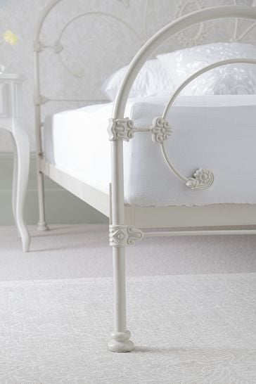 Laura Ashley Ivory Somerset Metal Bed Frame