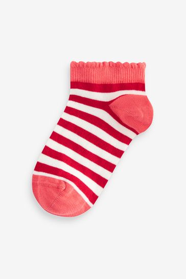 Red best sale trainer socks
