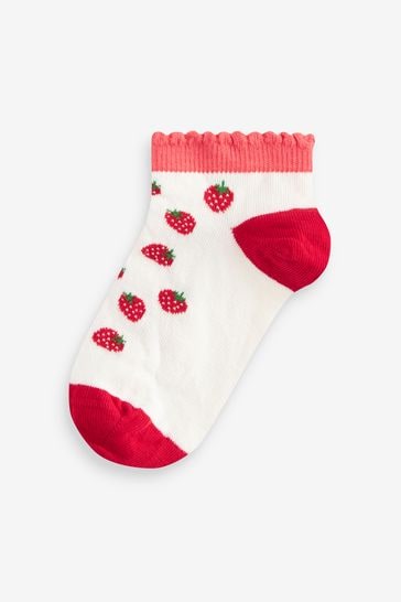 Red trainer socks online