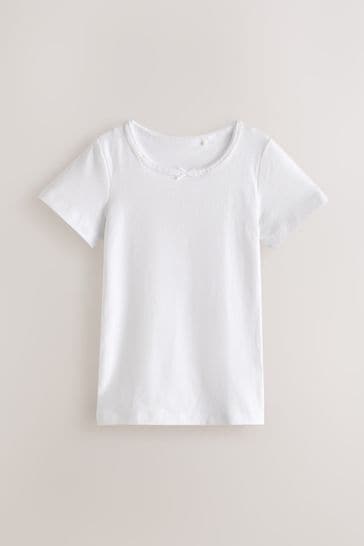 White short sleeve vest outlet