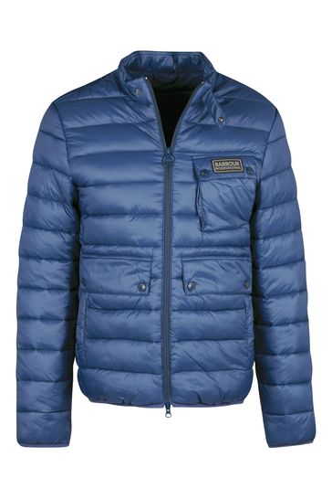 Barbour international discount chain baffle