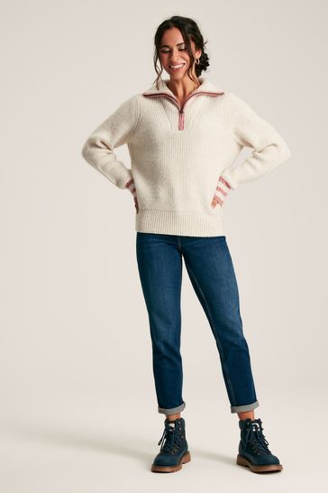 Joules store cream jumper