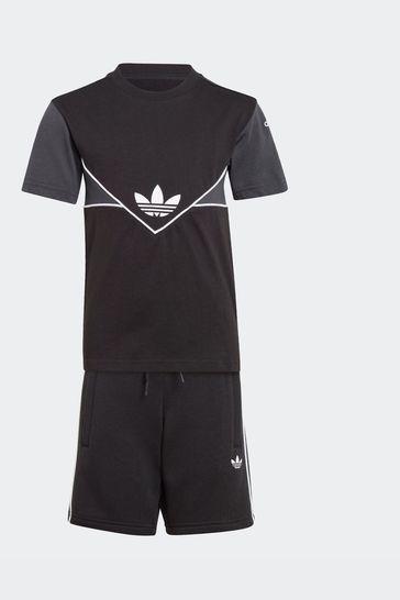 Womens adidas short sets discount